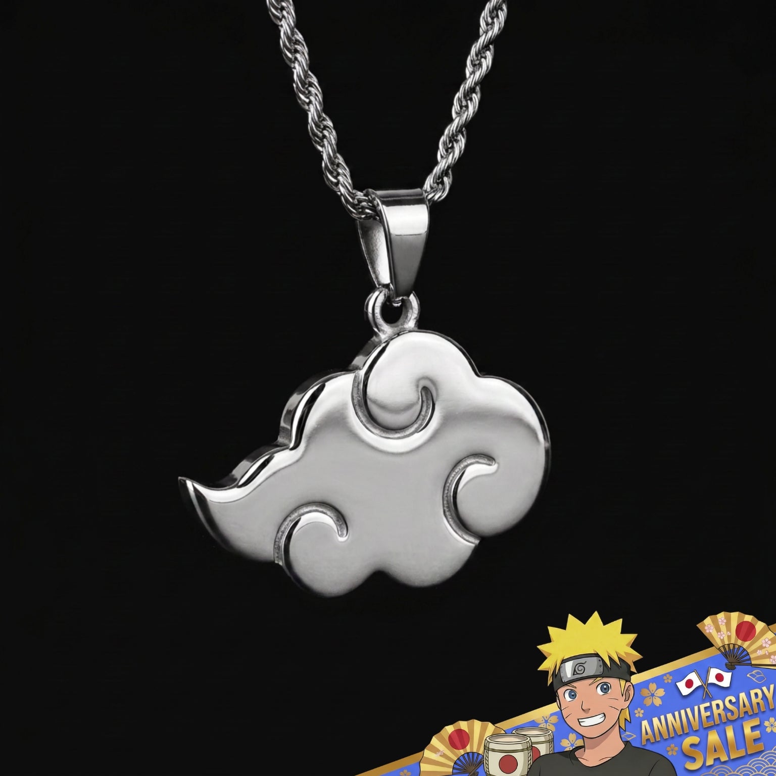 Akatsuki Pendant - Naruto - craftedbykaiyo