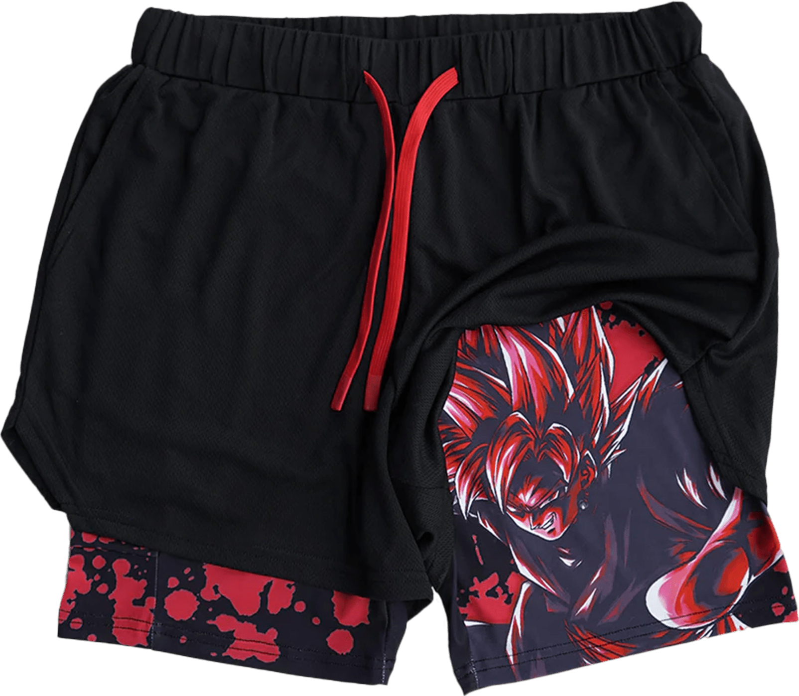 Black Warrior Performance Shorts - craftedbykaiyo