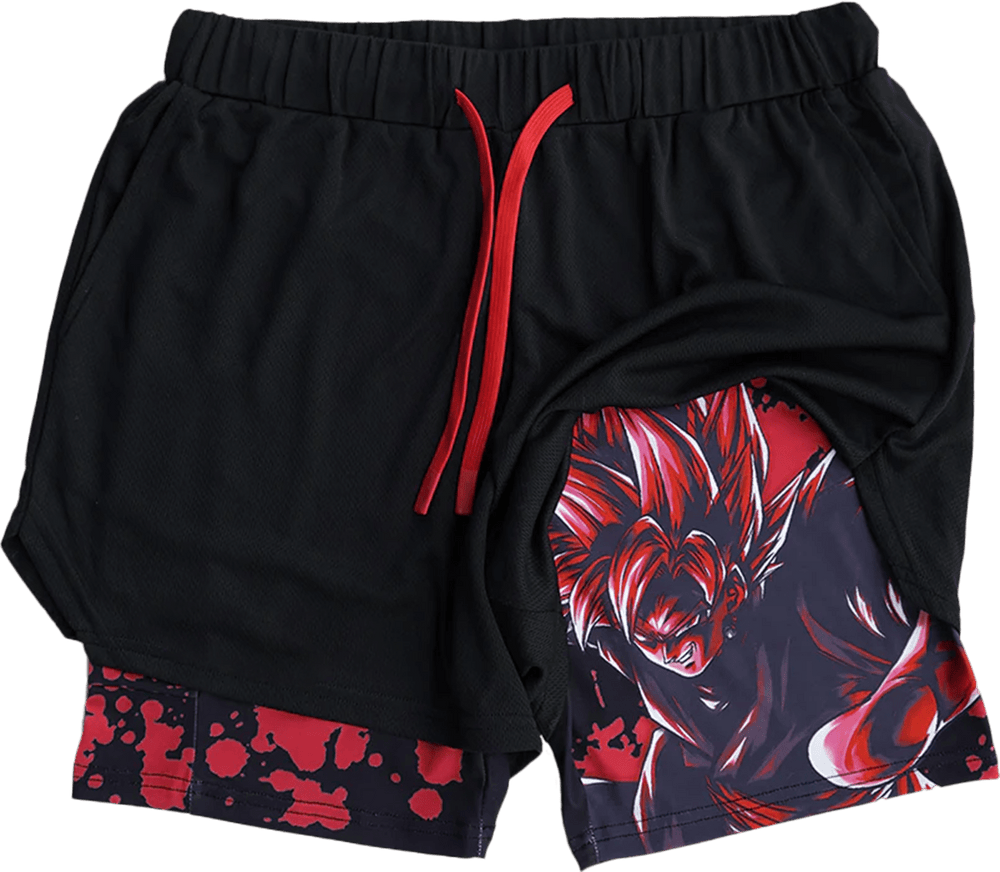 Black Warrior Performance Shorts - craftedbykaiyo