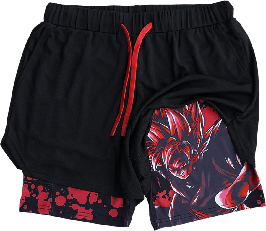 Black Warrior Performance Shorts - craftedbykaiyo