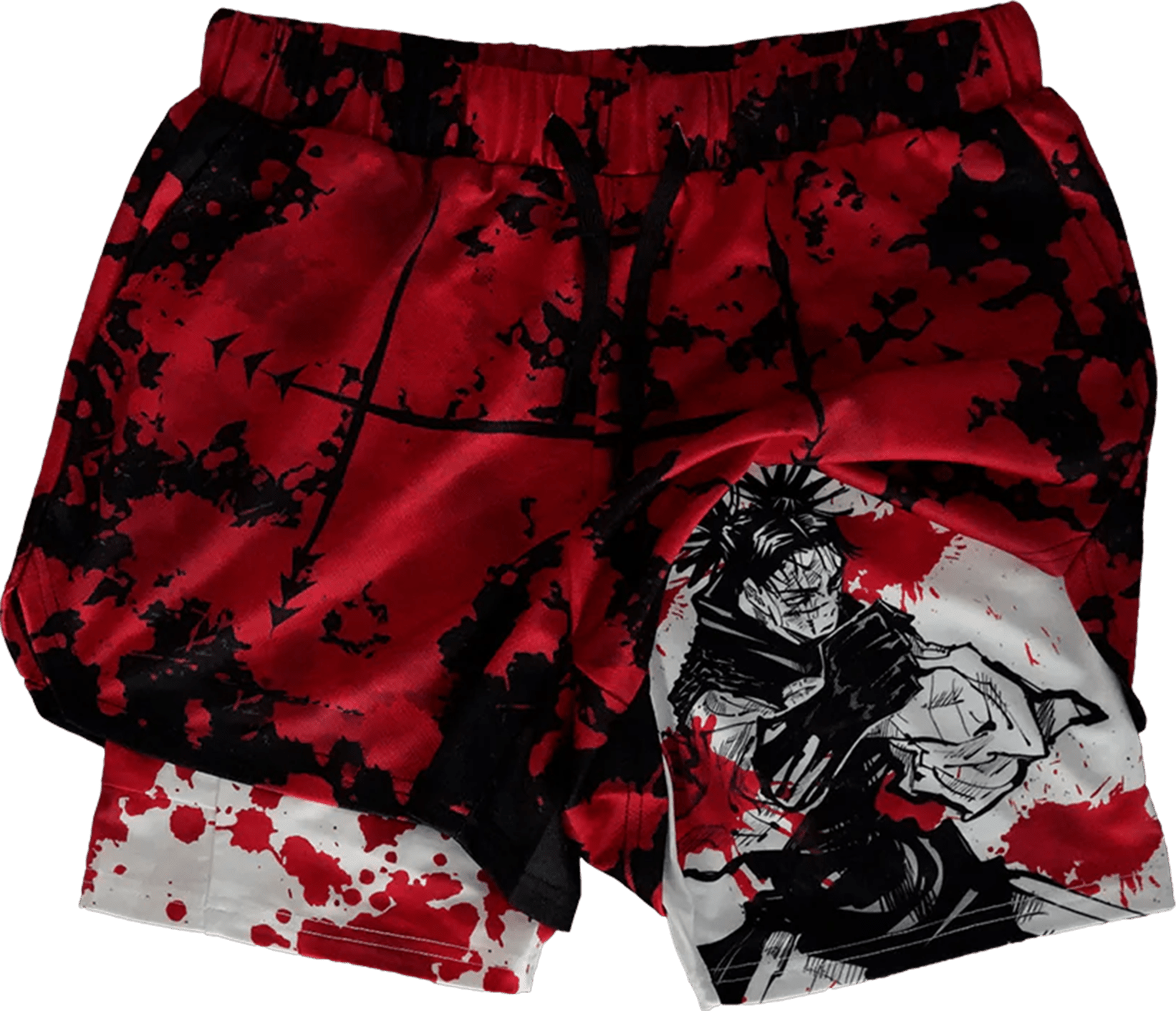 Blood Warrior Performance Shorts - craftedbykaiyo