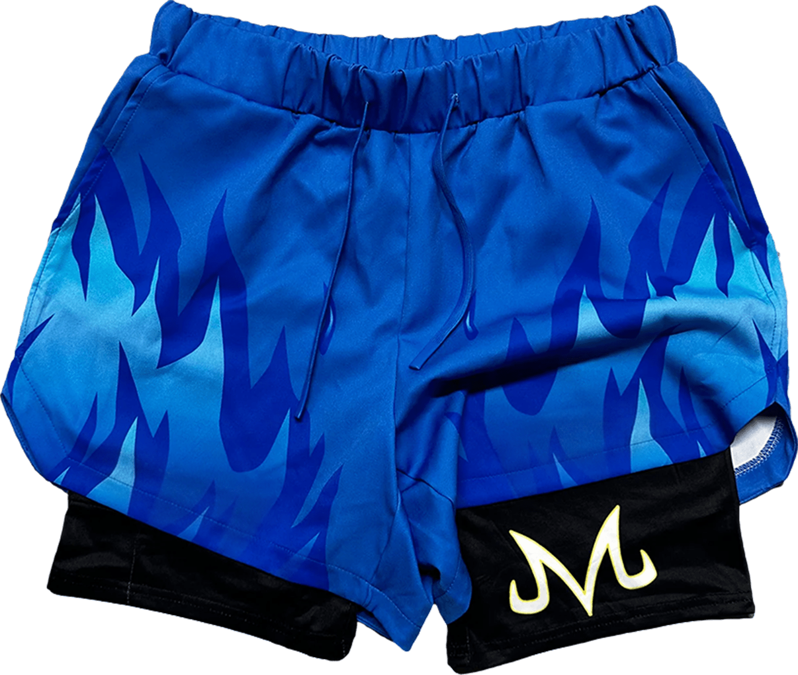 Blue Warrior Performance Shorts - craftedbykaiyo