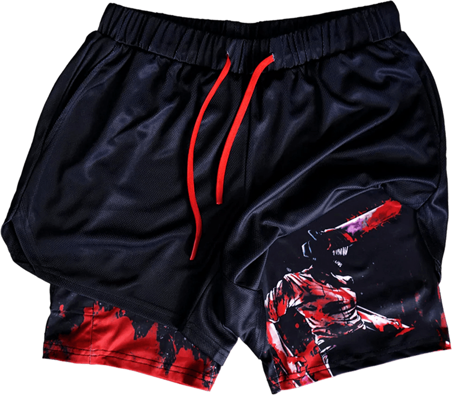 Chainsaw Performance Shorts - craftedbykaiyo