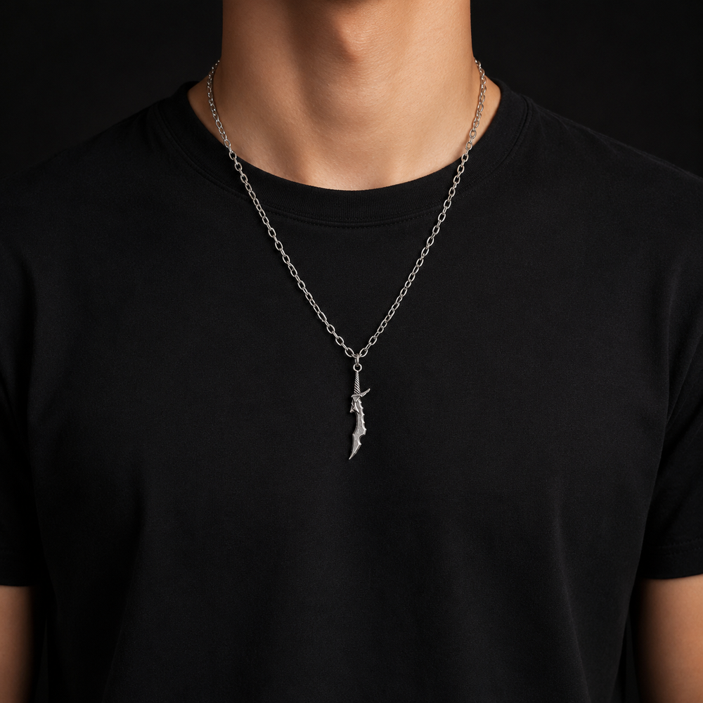 Sung Jin-Woo's Dagger - Solo Leveling Necklace