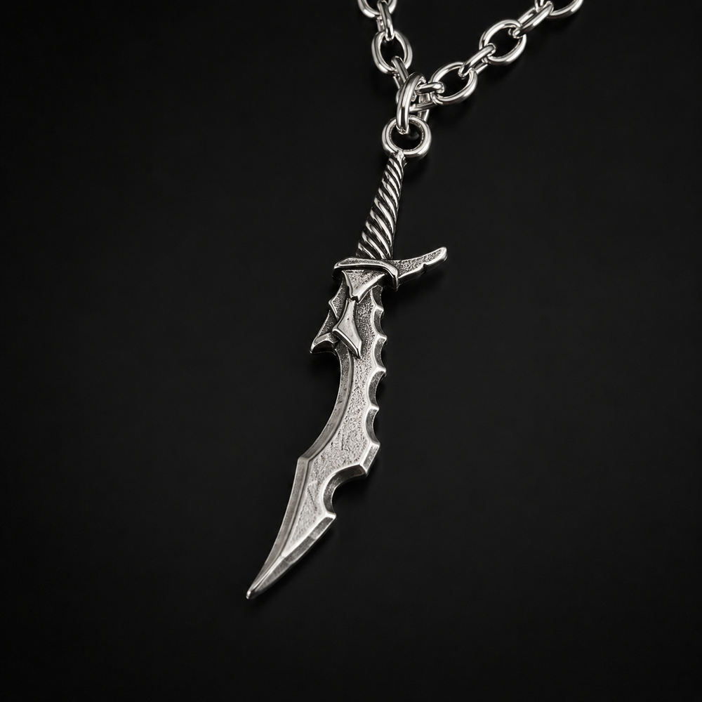 Sung Jin-Woo's Dagger - Solo Leveling Necklace