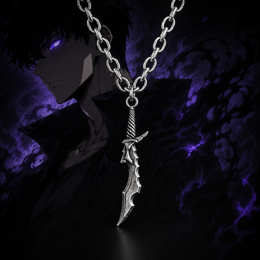 Sung Jin-Woo's Dagger - Solo Leveling Necklace