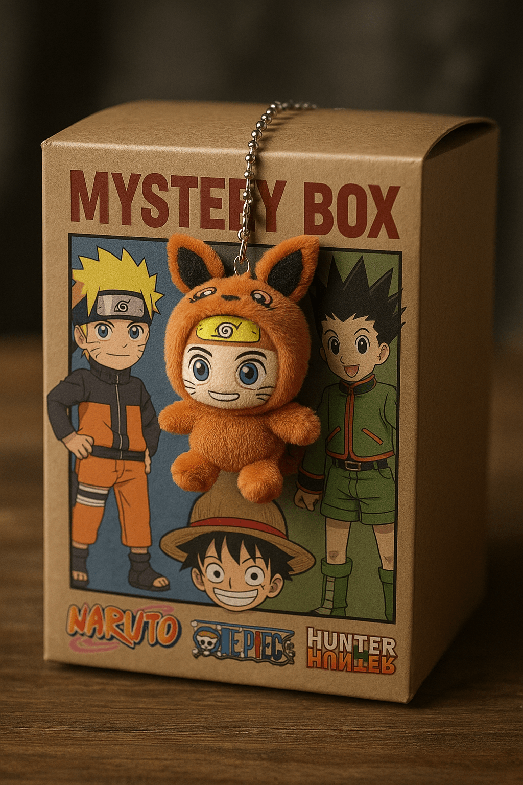 ANIME KEYCHAIN BLIND BOX - craftedbykaiyo