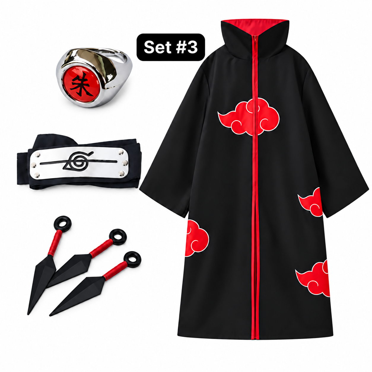 Akatsuki Robes Cosplay - Naruto
