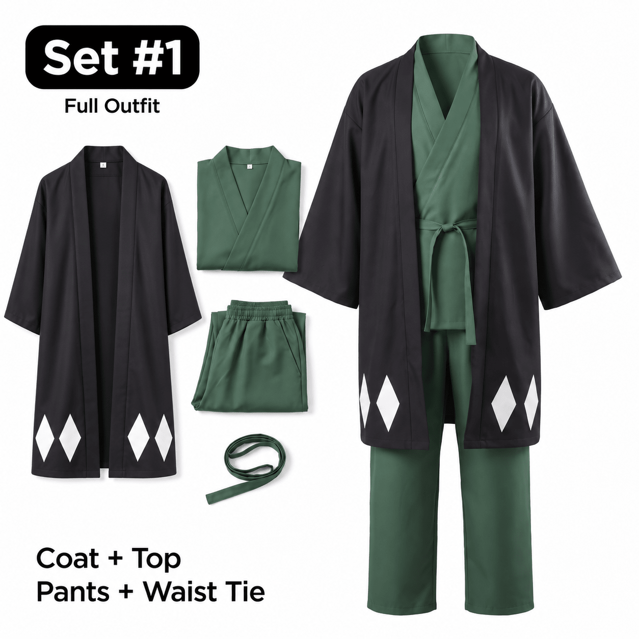 Urahara Robes Cosplay - Bleach - craftedbykaiyo