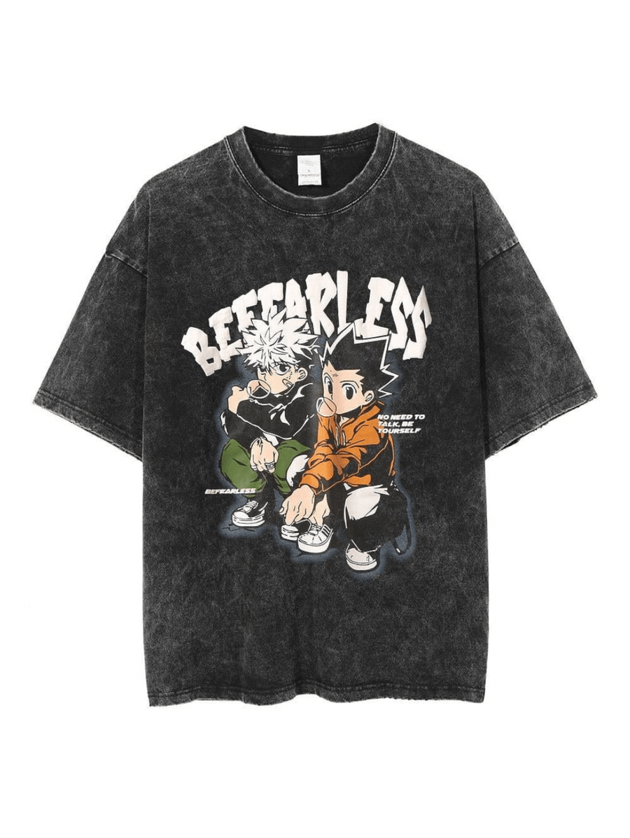 BE FEARLESS VINTAGE TEE - craftedbykaiyo