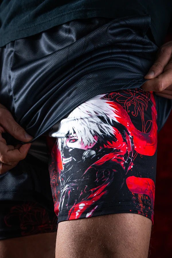 Tokyo Ghoul Performance Shorts - craftedbykaiyo