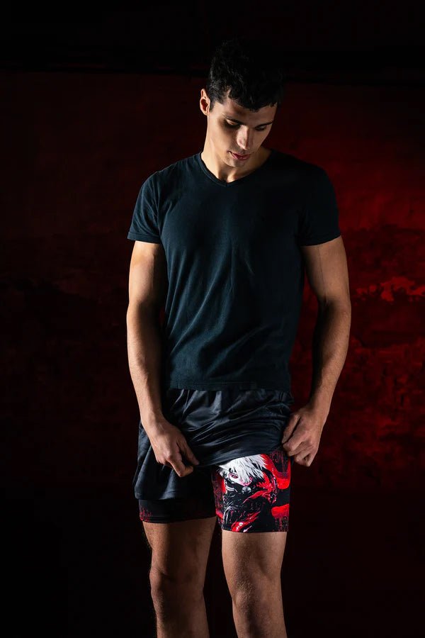 Tokyo Ghoul Performance Shorts - craftedbykaiyo