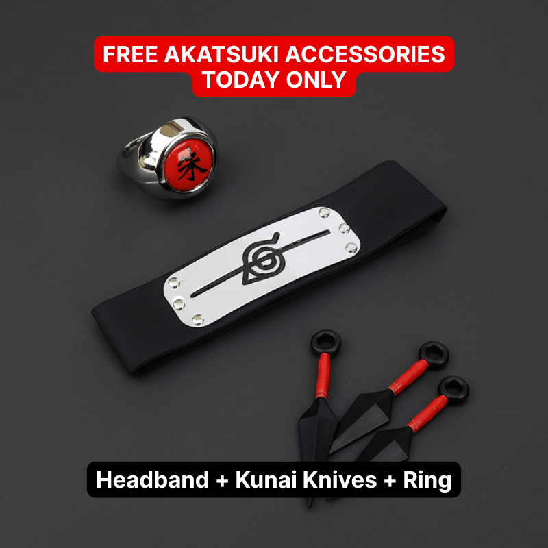 The Akatsuki Clan Robe Costume - Naruto - craftedbykaiyo