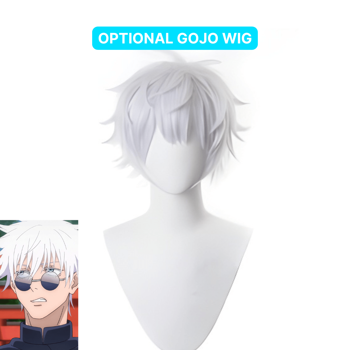 Saturo Gojo Costume - JJK - craftedbykaiyo
