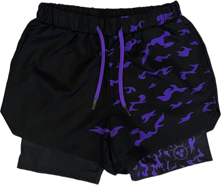 Curse Performance Shorts - Black - craftedbykaiyo