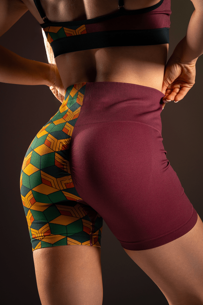 Water Hashira Seamless Shorts - craftedbykaiyo
