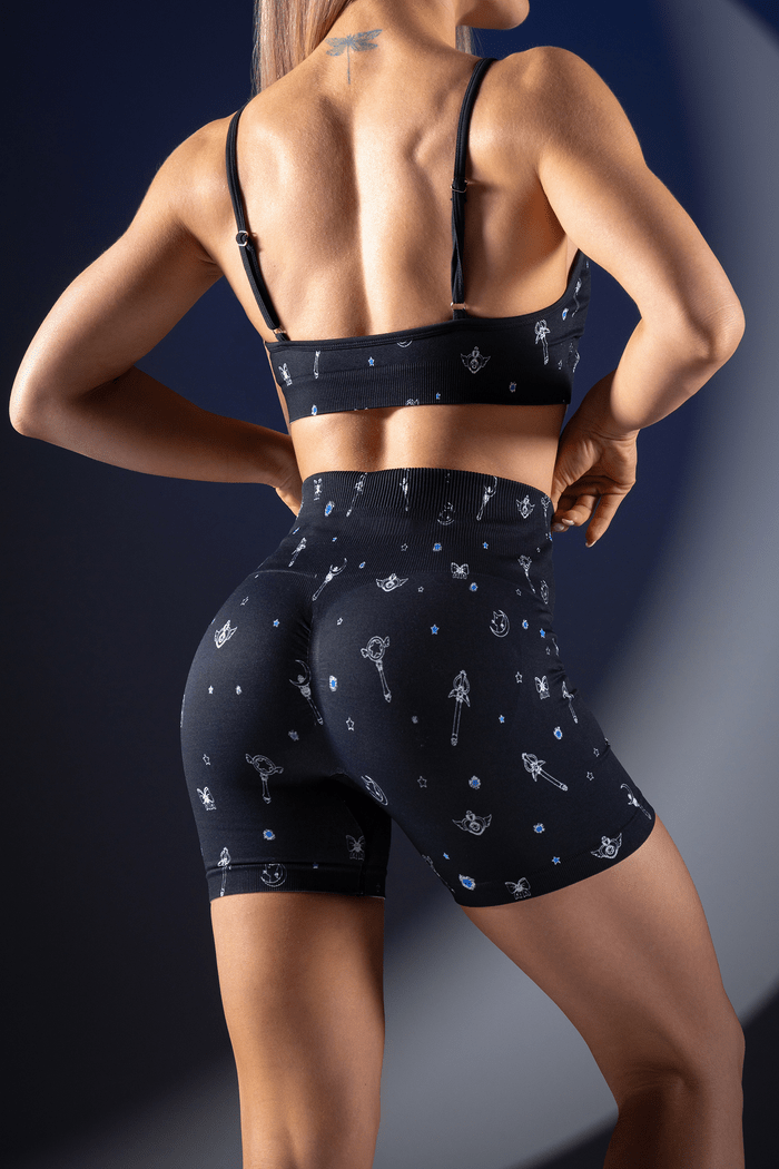 Moon Seamless Shorts - craftedbykaiyo