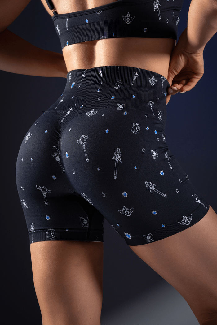 Moon Seamless Shorts - craftedbykaiyo