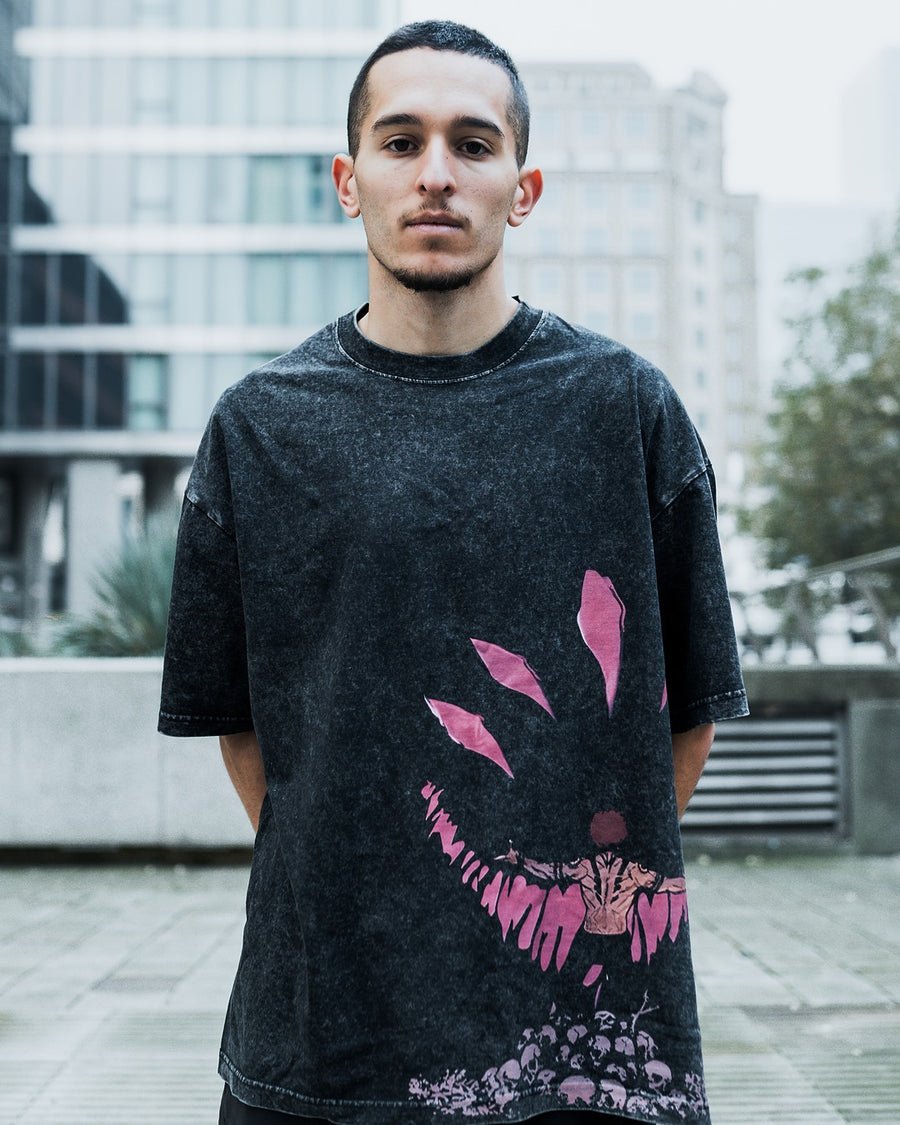 CURSED KING VINTAGE OVERSIZE TEE - craftedbykaiyo