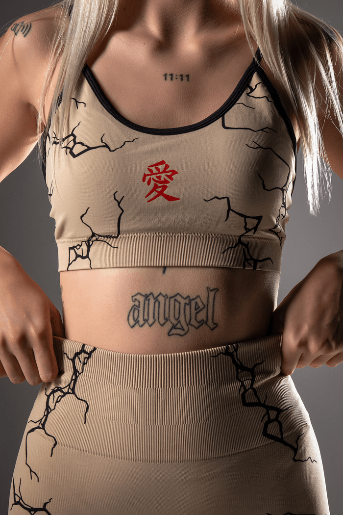 Sand Demon Seamless Bra - craftedbykaiyo