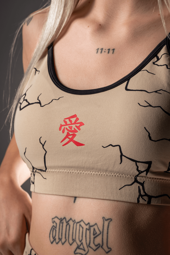 Sand Demon Seamless Bra - craftedbykaiyo