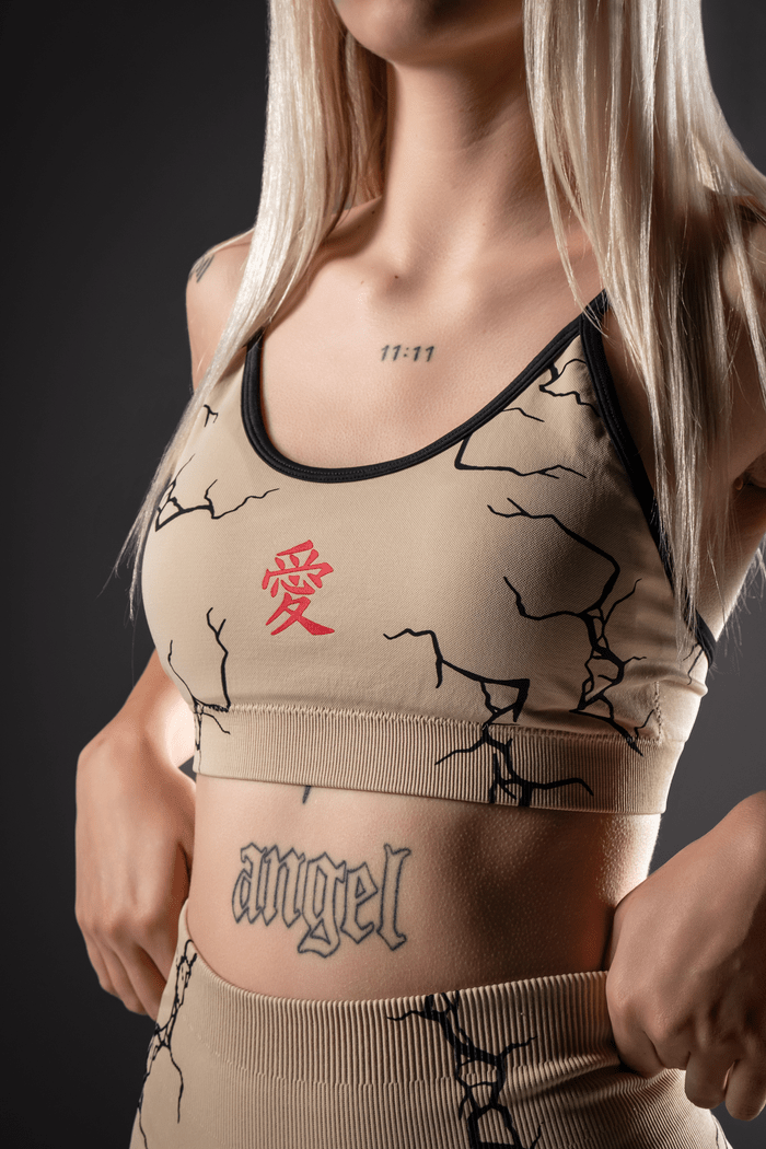 Sand Demon Seamless Bra - craftedbykaiyo