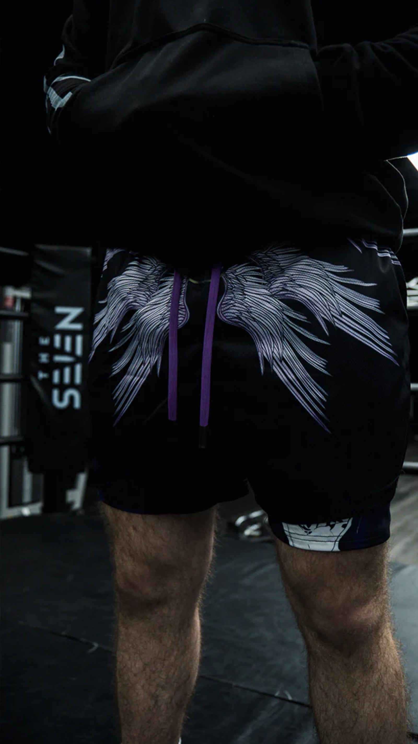 Wings of Oblivion Performance Shorts - craftedbykaiyo