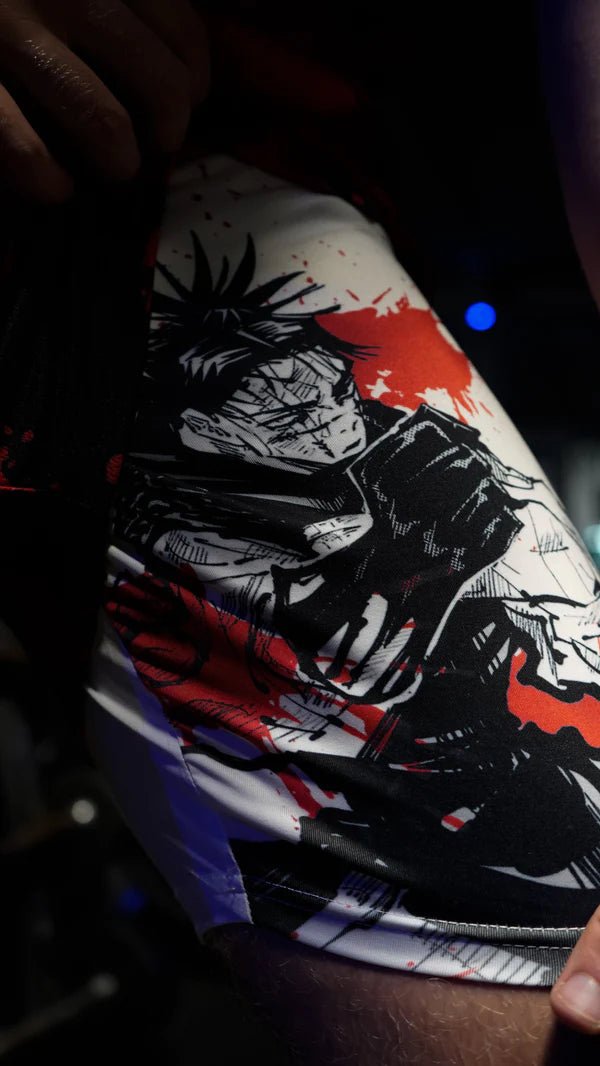 Blood Warrior Performance Shorts - craftedbykaiyo