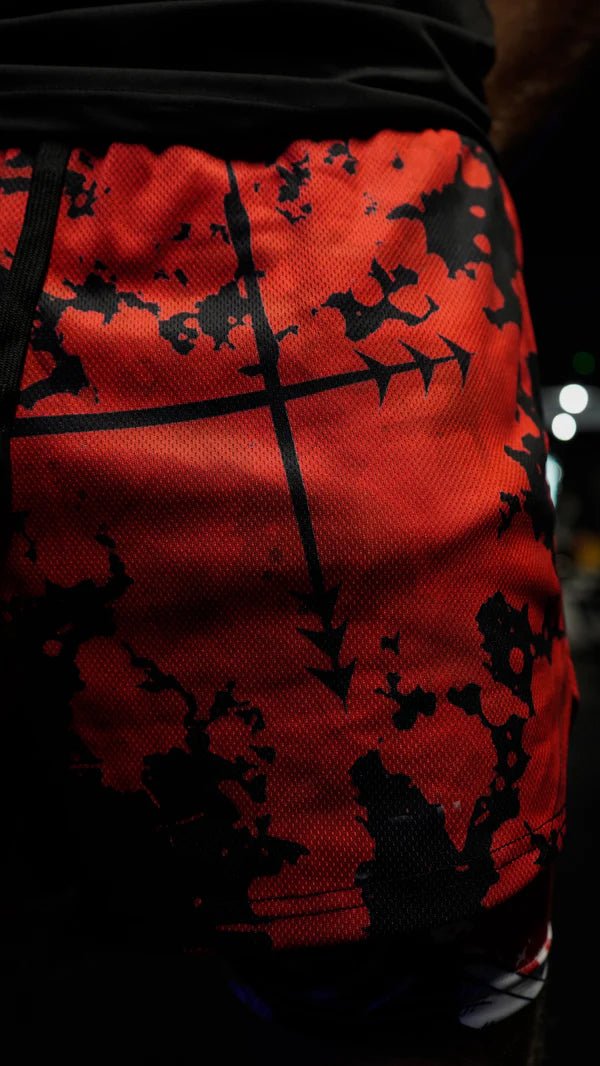 Blood Warrior Performance Shorts - craftedbykaiyo