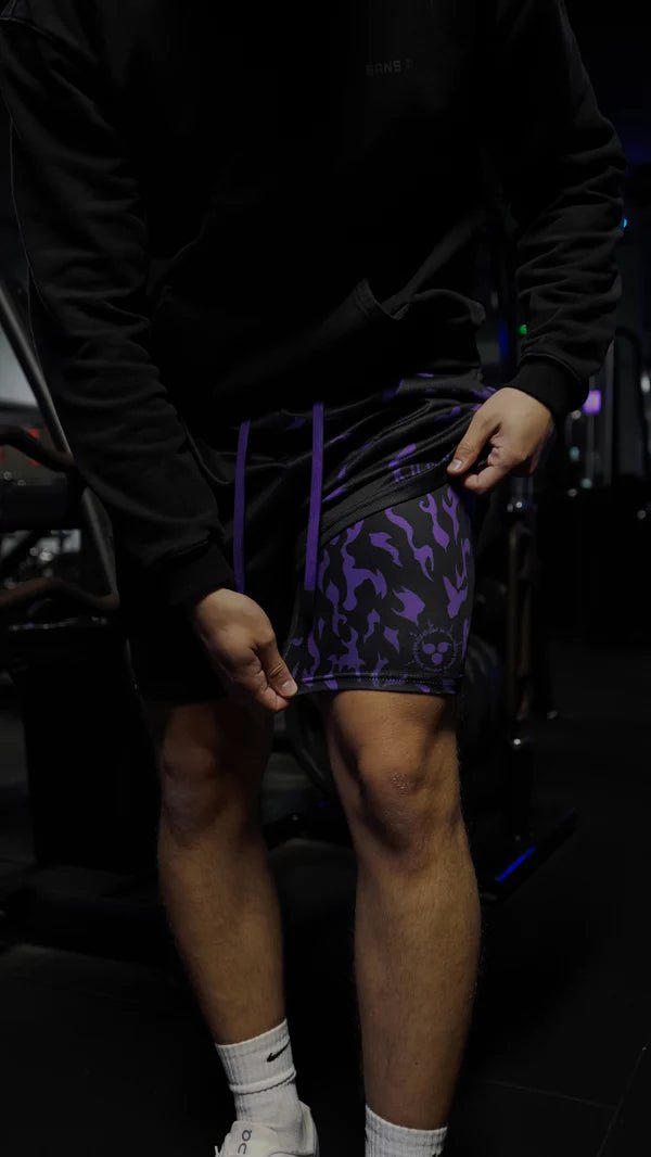 Curse Performance Shorts - Black - craftedbykaiyo