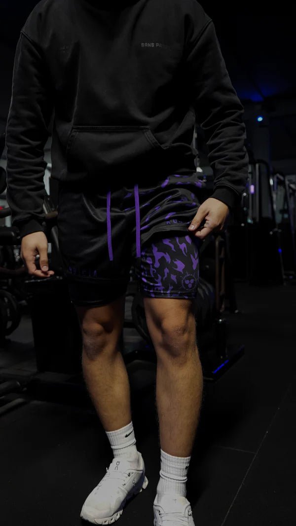 Curse Performance Shorts - Black - craftedbykaiyo