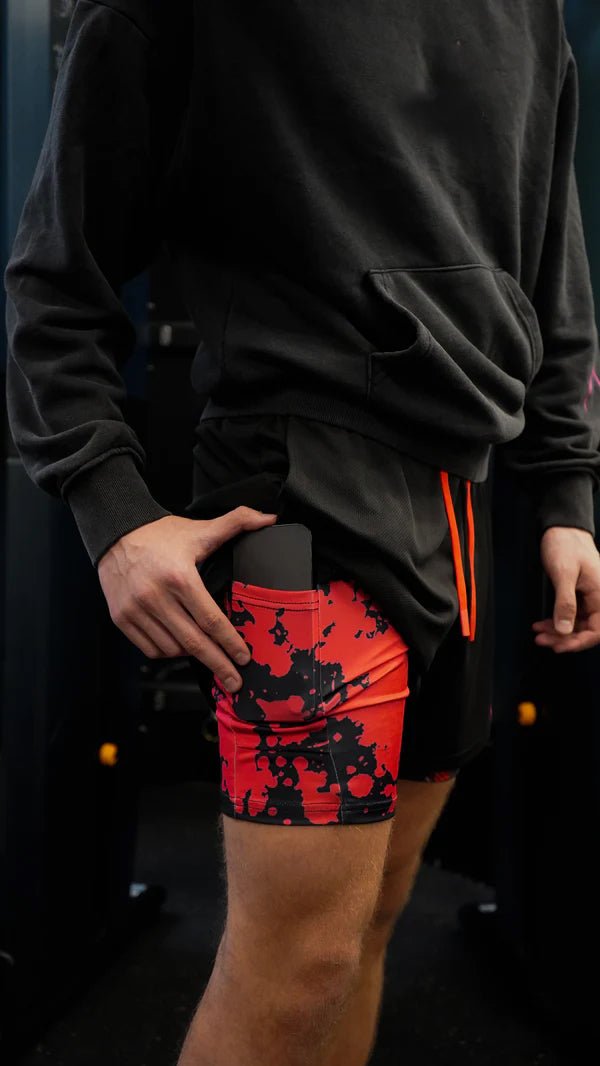 Black Warrior Performance Shorts - craftedbykaiyo