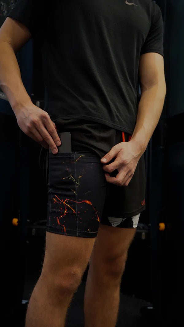 King of Curses Performance Shorts - craftedbykaiyo