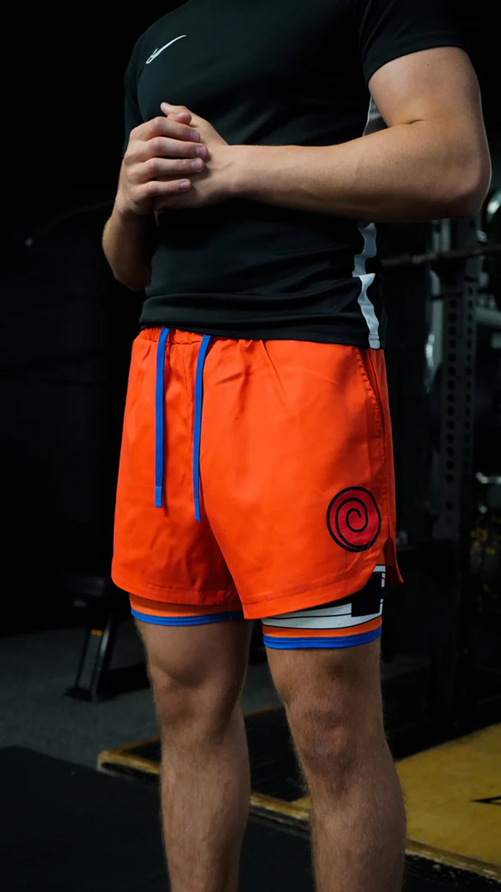 Orange Uniform Performance Shorts - craftedbykaiyo