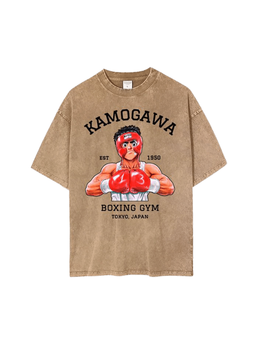 BOXER VINTAGE OVERSIZE TEE - craftedbykaiyo