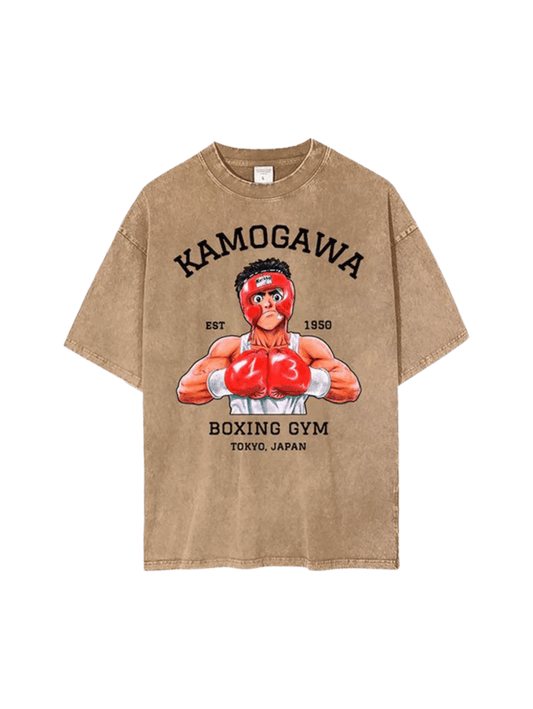 BOXER VINTAGE OVERSIZE TEE - craftedbykaiyo