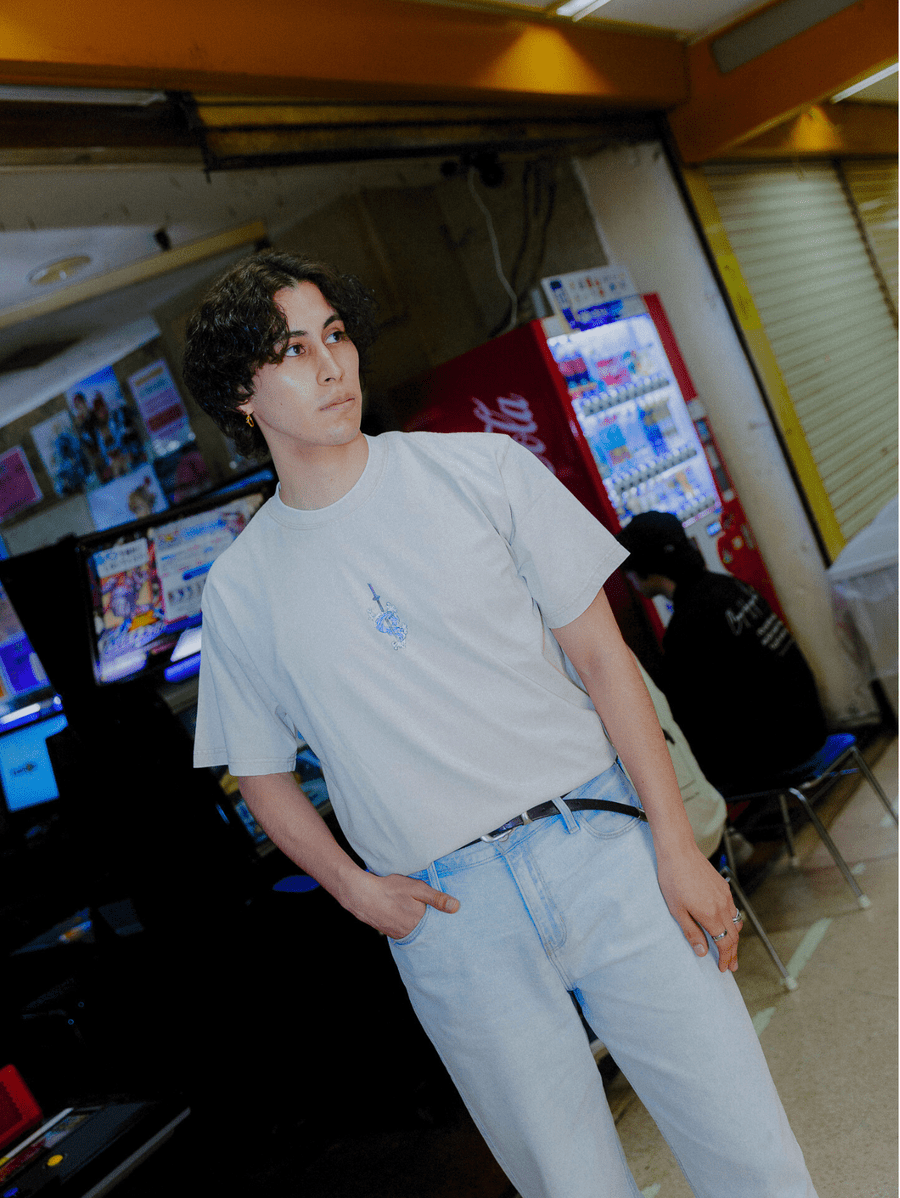 TANJIRO WATER BREATHING 2 - SIDED VINTAGE TEE - craftedbykaiyo