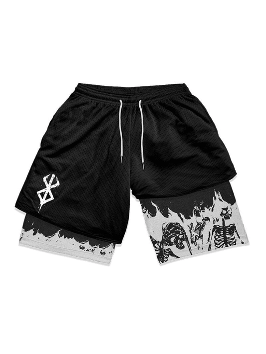 BRAND OF SACRIFICE PERFORMANCE SHORTS - craftedbykaiyo