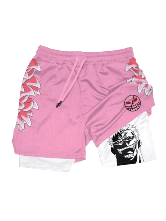 FLAMINGO PERFORMANCE SHORTS - craftedbykaiyo