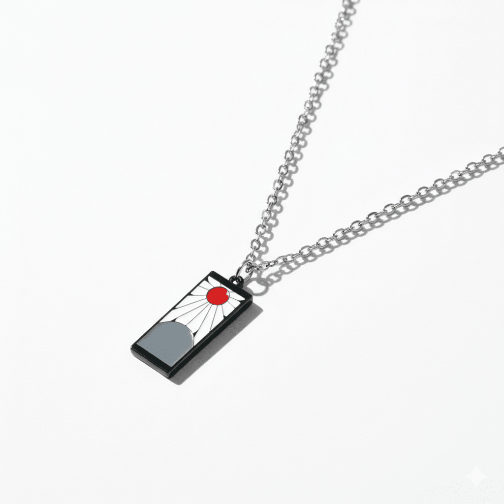 Demon Slayer Necklace - craftedbykaiyo