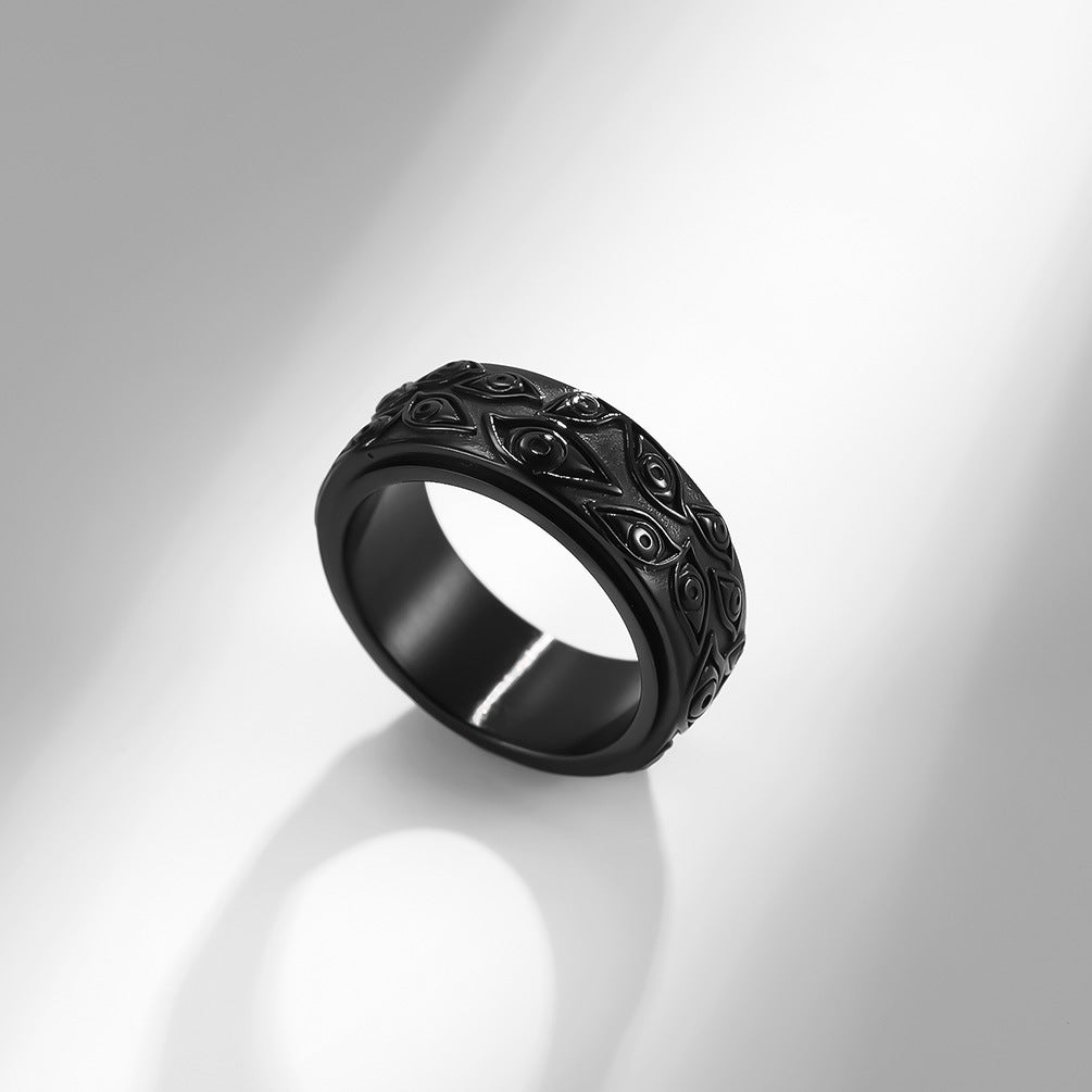 Prison Realm Spinner Ring - craftedbykaiyo