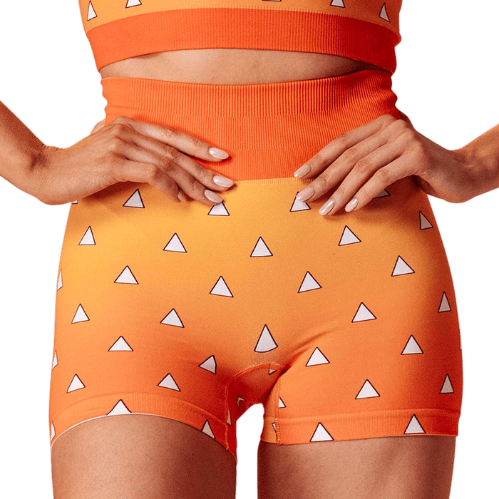 Zenitsu Seamless Shorts - craftedbykaiyo