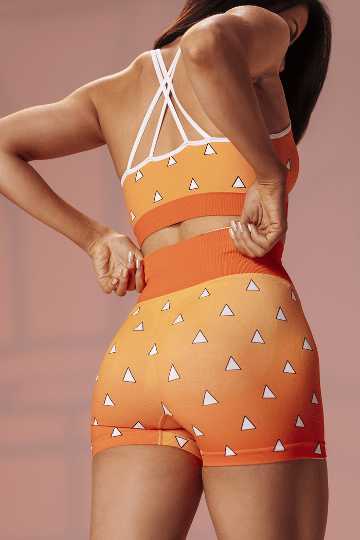 Zenitsu Seamless Shorts - craftedbykaiyo