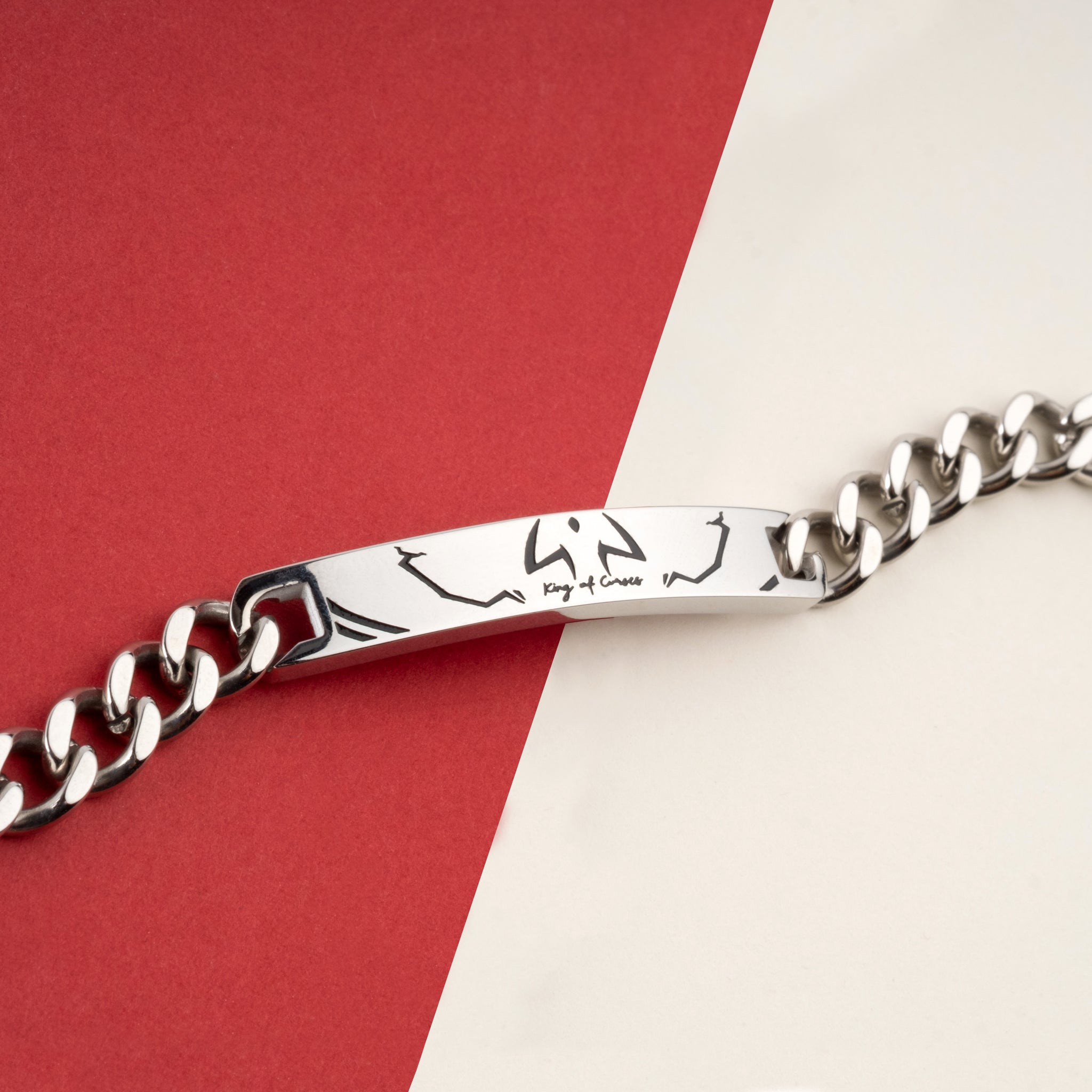 Sukuna Bracelet - Silver - Jujutsu Kaisen