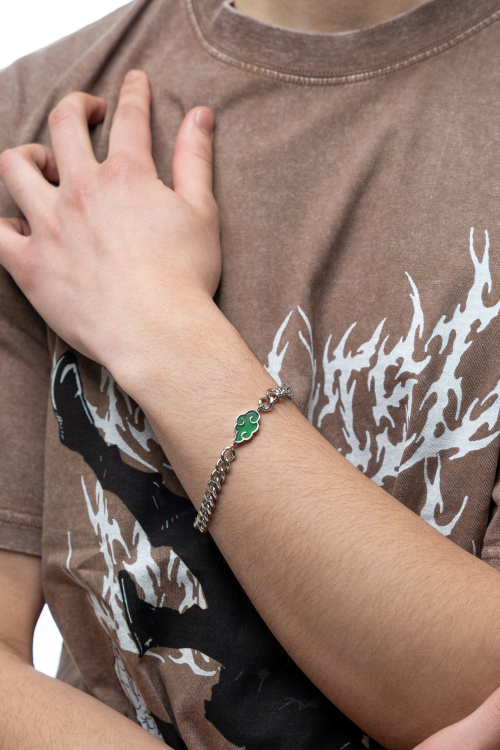 Jade Akatsuki Bracelet - Naruto - craftedbykaiyo