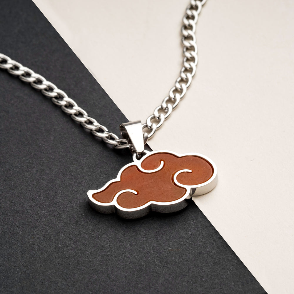 RED Jade Akatsuki Pendant - Naruto - craftedbykaiyo