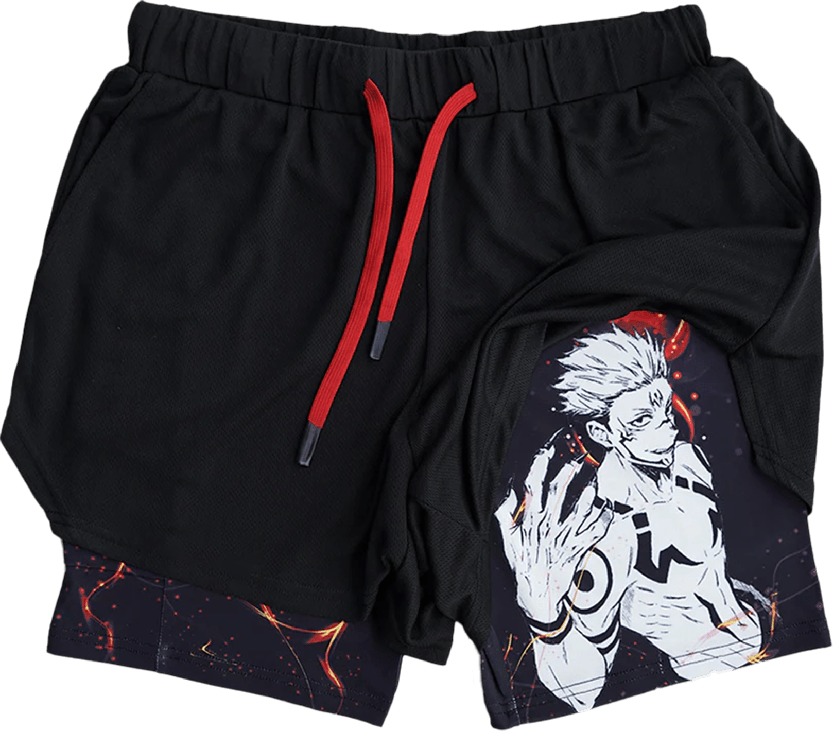 King of Curses Performance Shorts - craftedbykaiyo