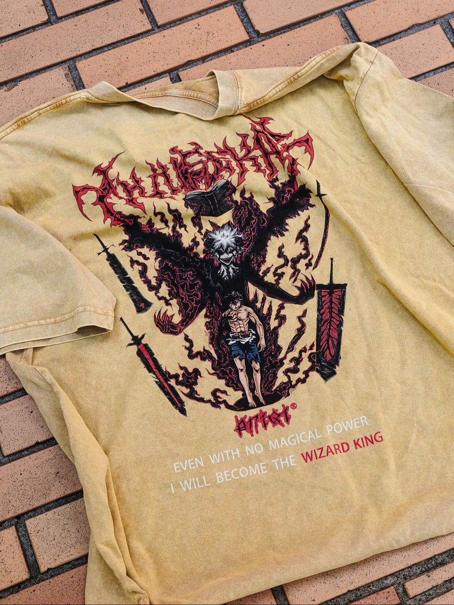 ASTA DEMON VINTAGE OVERSIZE TEE - craftedbykaiyo