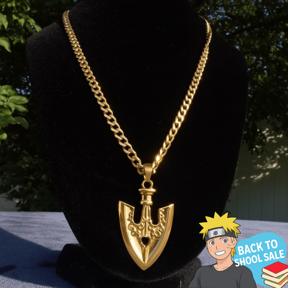 JJBA - Silver Requiem Arrow Necklace - craftedbykaiyo