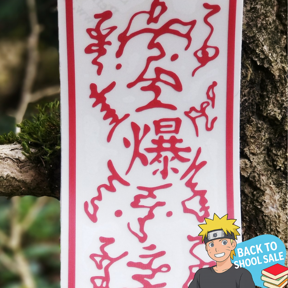 Explosive Tags - Naruto (Reflective)